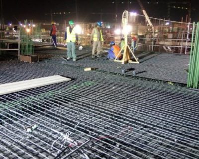 Construction of Mega Reservoir PRPS5, Al Thumama (Package C) Rebar Fixing / Installation