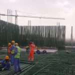 Steel Reinforcement Fixing Works for Mega Reservoir